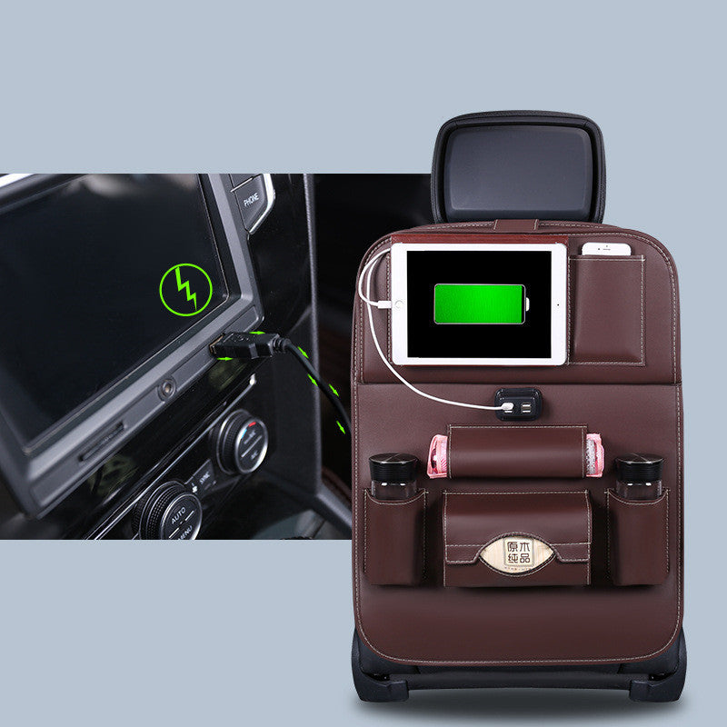 Organizador para Carro Pendurado no Banco - Bolsa com Vários Bolsos - Prático e Resistente