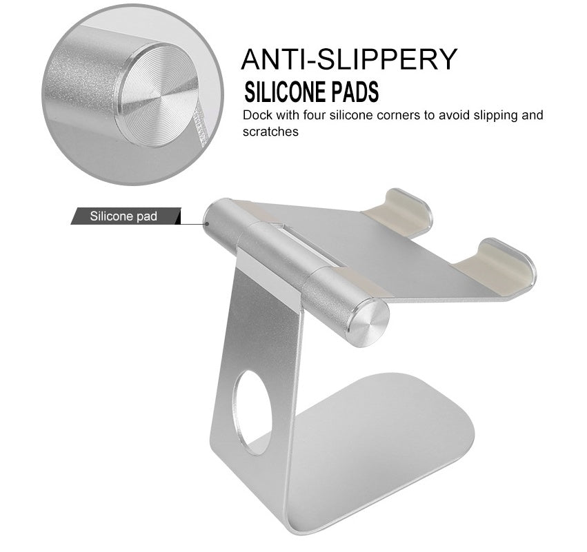 Suporte Ajustável para Tablet e Celular | Compatível com Apple iPad, Mini Tablet e Smartphones