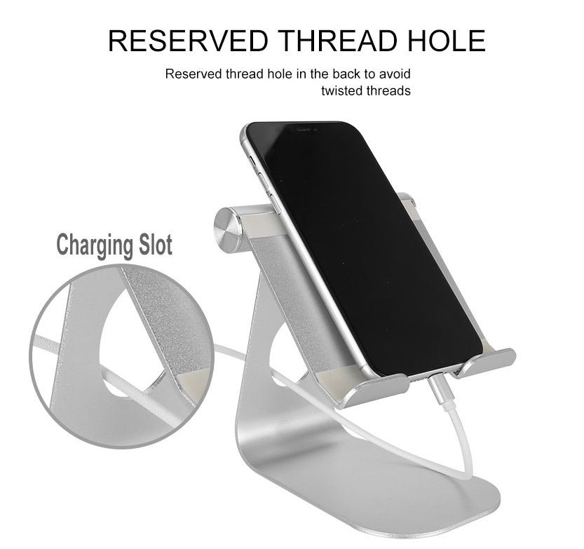Suporte Ajustável para Tablet e Celular | Compatível com Apple iPad, Mini Tablet e Smartphones