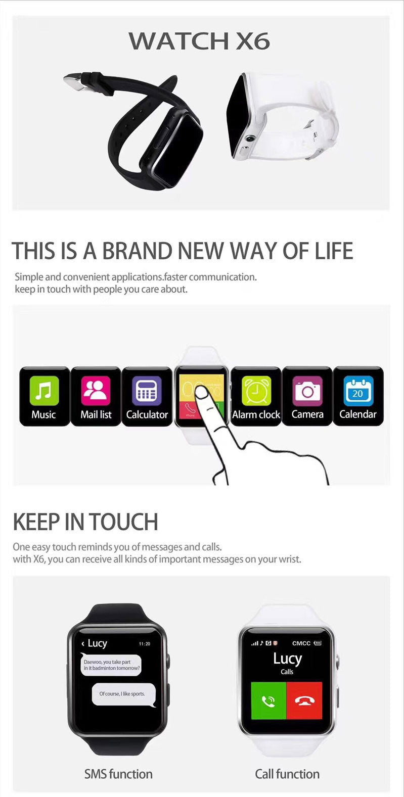 Relógio Inteligente - Smart Watch