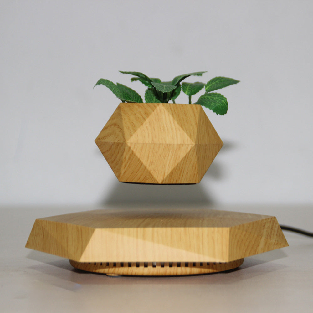 Vaso de Bonsai Levitação Magnética flutuante - Presente Criativo