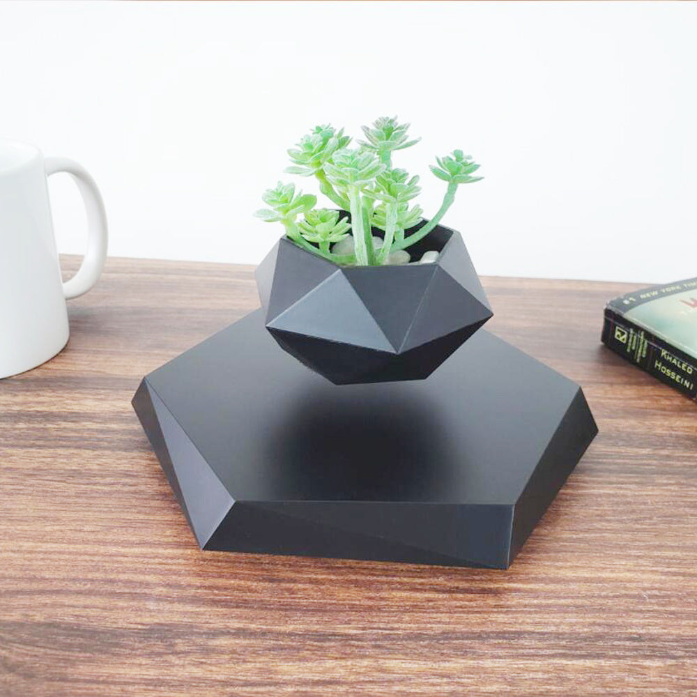 Vaso de Bonsai Levitação Magnética flutuante - Presente Criativo