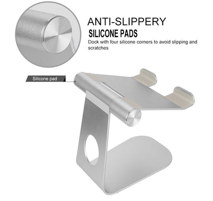 Suporte Ajustável para Tablet e Celular | Compatível com Apple iPad, Mini Tablet e Smartphones