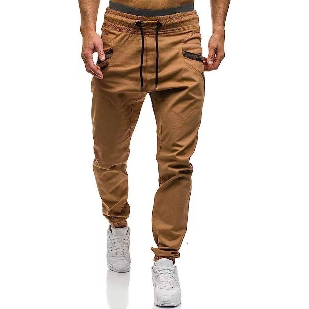 Calça Cargo Reta Estilo Streetwear