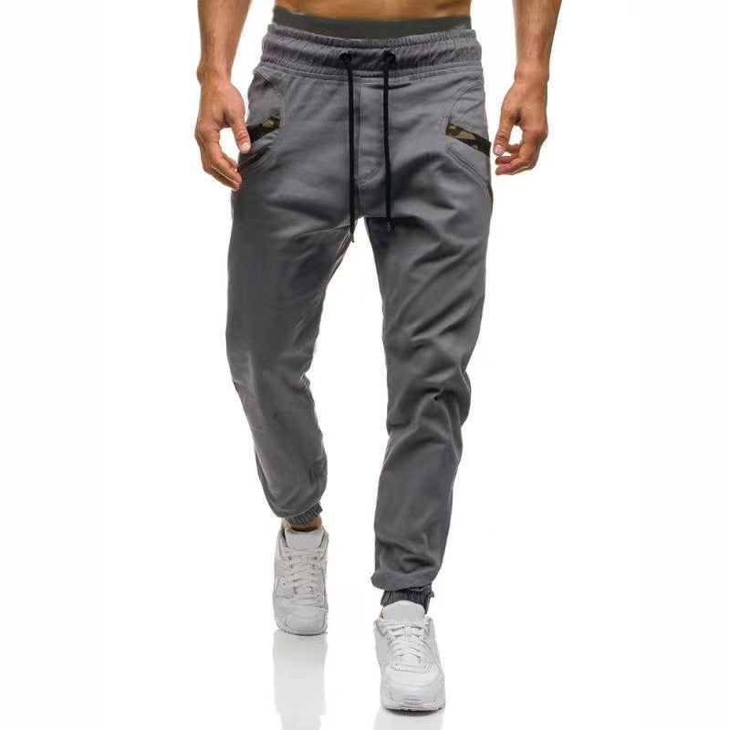 Calça Cargo Reta Estilo Streetwear