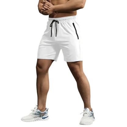 Shorts Esportivos Masculinos em Seda Gelada